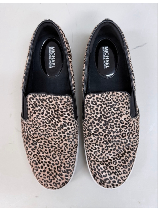 Michael Kors Shoes - Michael Kors Trent Slip On Sneaker in Leopard Sz 8!